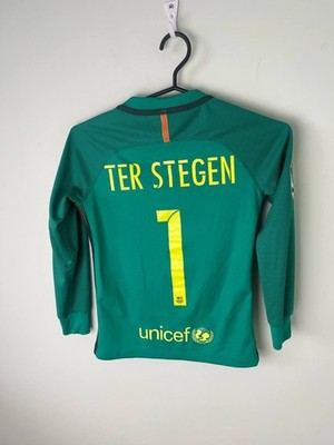Barcelona Goalkeeper Jersey Season 2016/2017 #1 Ter Stegen Size XS
