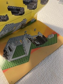 Instruction Manual Only Lego 6066 Forestman Robin Hood Camouflaged Outpost 1987