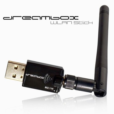 Dreambox Wireless Dual Band USB 2.0 Adapter 600 Mbps inkl. Antenne Wifi Antenne