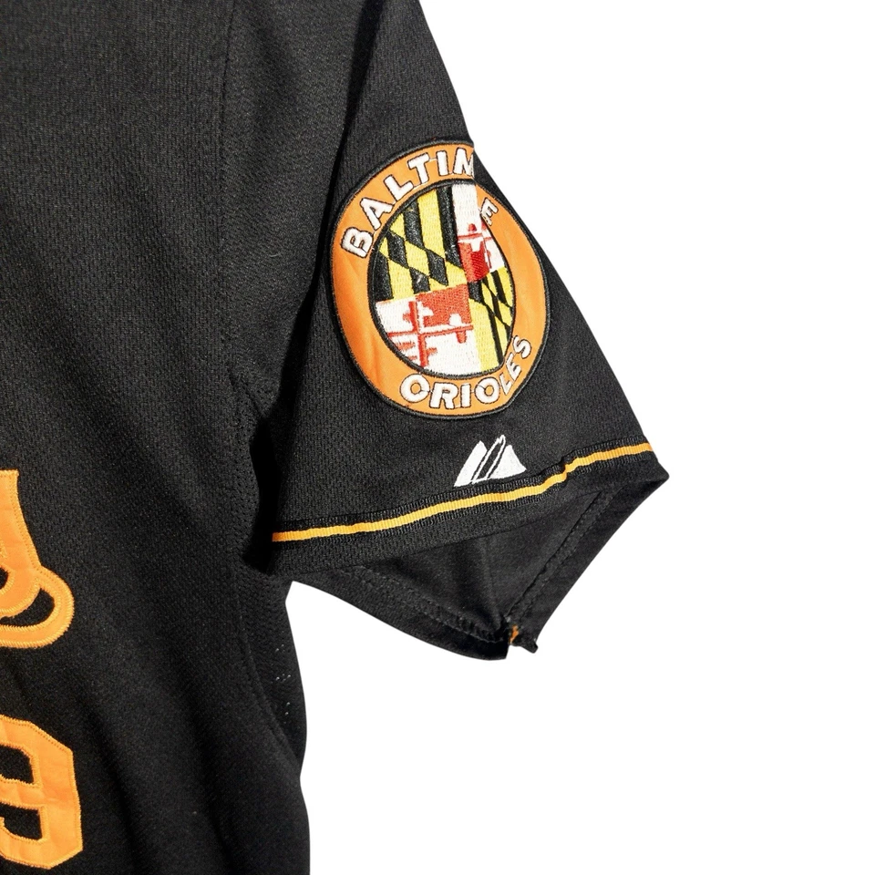 Camiseta de béisbol majestuosa cosida MLB Baltimore Orioles Chris Davis para hombre 48 Foto 3 de 4