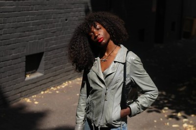 Vintage BiBA Leather Jacket Womens XS-S