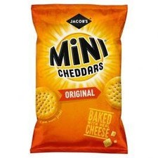 Jacob's Mini Cheddars ORIGINAL Biscuits 30 x 45g
