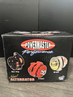 #ad Powermaster Performance 47861 ALTERNATOR GM CS130 NOS $204.95