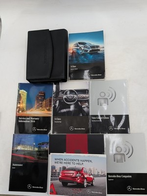 2016 Mercedes-Benz S-Class 500 550 600 AMG Owners Manual Set & Case