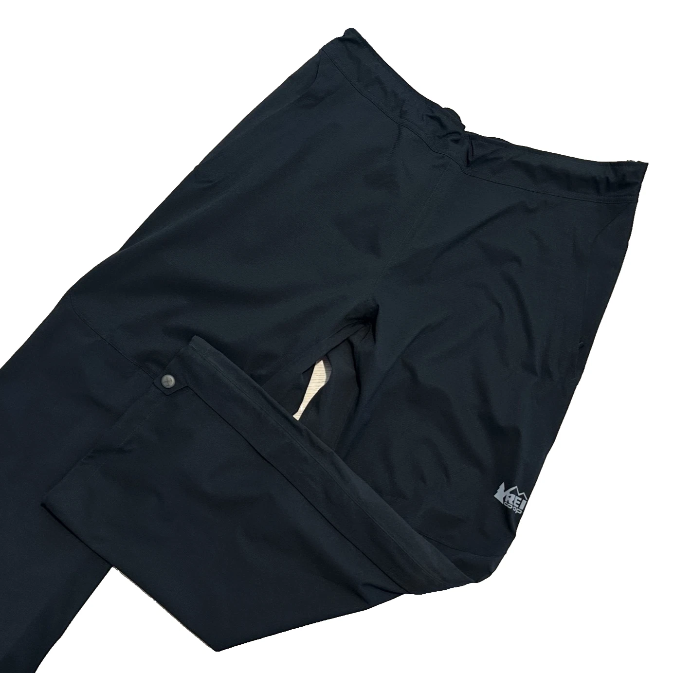 REI Co-Op Peak 2.5L Pants Mens XL x 30L Black Waterproof Rain Hike Outdoor Zip
Opens in a new window