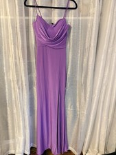 Windsor Lavender Dress Size Medium | NWT | Satin Mini | $59.90 Retail