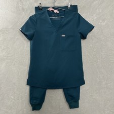 Figs Technical Collection Scrub Set Catarina Top XS Zamora Joggers XS/P Women