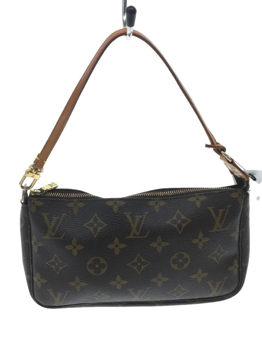 LOUIS VUITTON Pouch Pochette Accessoire (OLD) _Monogram_BRW