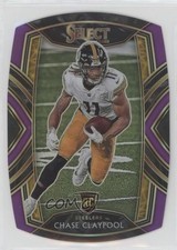 2020 Panini Select Club Level Purple Prizm Die-Cut Chase Claypool #270 uk2