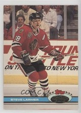 1991-92 Topps Stadium Club Steve Larmer #270 3n4