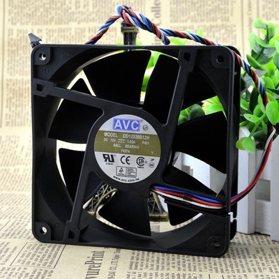 1PC NEW AVC DD12038B12H Air volume 110 CFM 12CM 12038   #lk
