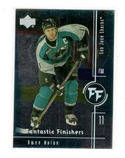 2000-01 Upper Deck - Fantastic Finishers - Owen Nolan #FF10 - NrMt