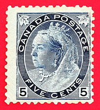 Canada Stamp #79  Queen Victoria Numeral Issue  MNG F Jumbo