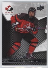2018 Upper Deck Team Canada Juniors Matthew Robertson #23 2o7