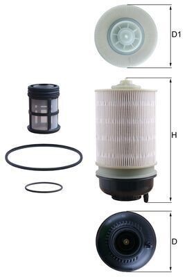 MAHLE KX581KIT FUEL FILTER