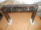 O/O-27 Lionel 450 Signal Bridge. 1 light cover missing. Lights work.
