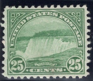 SC#699, 1931--25c Niagara Falls, M/NH