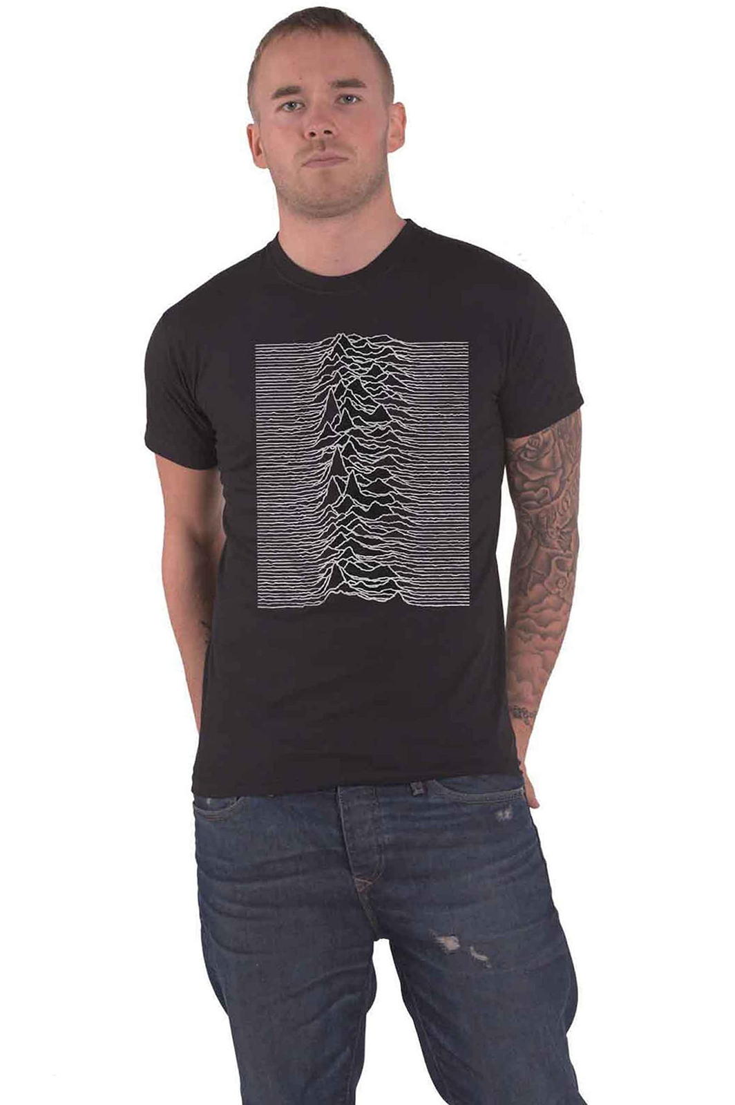 Футболка Joy Division с принтом альбома Unknown Pleasures на спине Новый Официальный мужской размер 5190₽