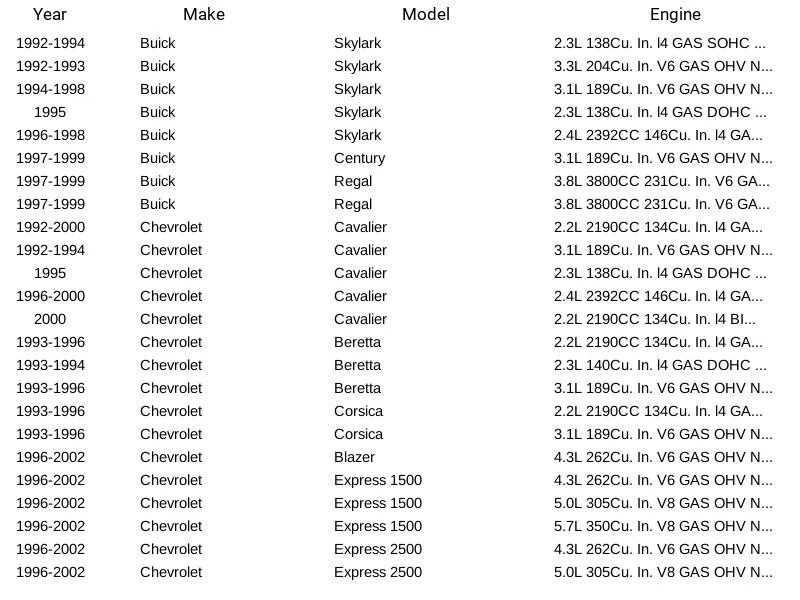 Sello de tanque de bomba de combustible Airtex TS3003 para Buick Chevrolet Oldsmobile Pontiac 92-04 Foto 4 de 4
