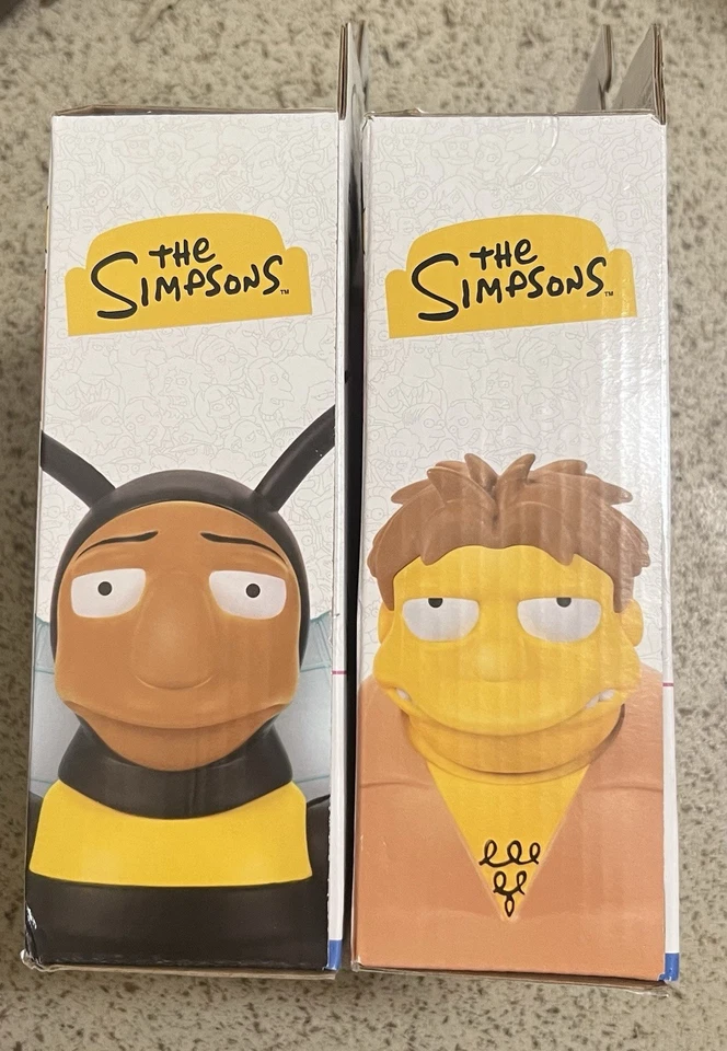 Figuras de acción Simpsons Jakks Pacific Bumblebee Man y Barney Foto 3 de 4
