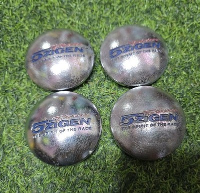 5ZIGEN Chrome original Center Cap set 4 pcs