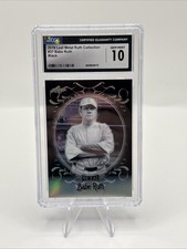 2019 Leaf Metal Babe Ruth Collection #37 Black - Gem Mint 10 🔥 #15