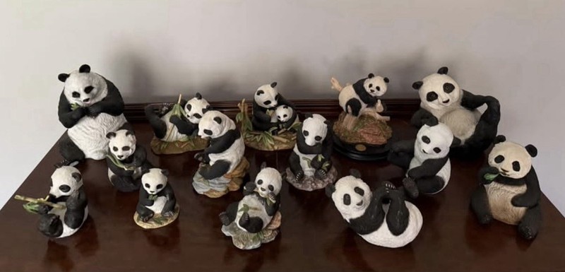 Lot of Panda Figurines/Statues