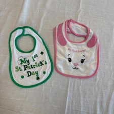 Kid's Multi and White Bibs