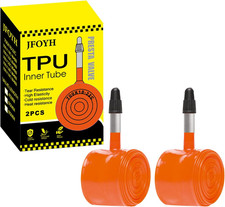 2/4 Pack TPU Road Bike Inner Tube 700C X 18  32, 2-Pack Ultralight Bicycle