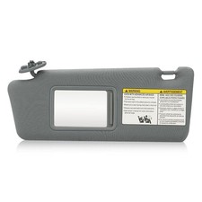 TadaMark Left Driver Side Sun Visor Fit for Toyota Side, Grey