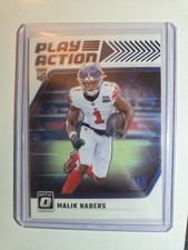 2024 Panini Donruss Optic - Play Action Malik Nabers #8 (RC)