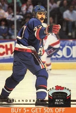 1992-93 Stadium Club #230 Rich Pilon New York Islanders Hockey