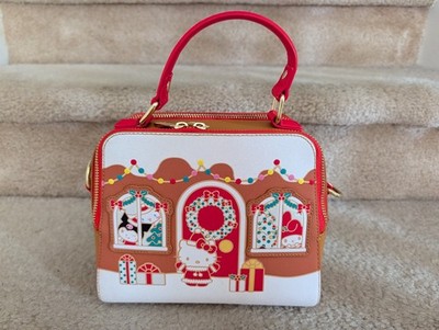 Loungefly Boxlunch Hello Kitty & Friends  Gingerbread House Crossbody Bag