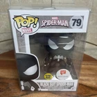 Funko Pop! Vinyl: Marvel - Spider-Man-(Black Suit) (Glow) - Walgreens Protector