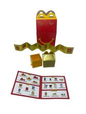 2025 LIL McDonalds Happy Meal Toy Mini Gold Happy Meal Box Golden 21