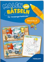 Malen Und RäTseln FüR Kindergartenkinder. Baustelle | Stefan Lohr | BroschüRe