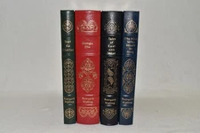 Easton Press 4V GUNGA DIN JUST SO TALES EAST MAN KING Kipling 1ST LEATHER FINE!