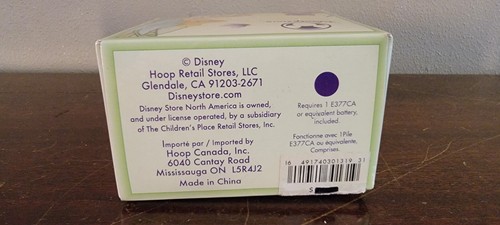 Vintage DISNEY STORE TINKERBELL WATCH LAVENDER WRIST BAND NEW IN BOX - Picture 9 of 9