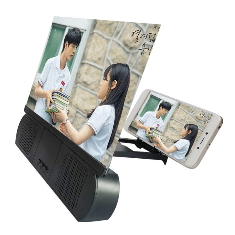 Screen Video Magnifier Folding Curved Enlarged Movie Amplifying Projector Base - Picture 10 of 10