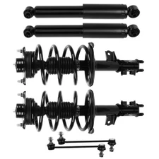 For 2010-2013 Kia Forte Front Complete Struts Rear Shocks Sway Bar Kit 6PCS