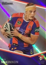 2014 NRL Traders SILVER PARALLEL KNIGHTS ALEX McKINNON P83 CARD ESP