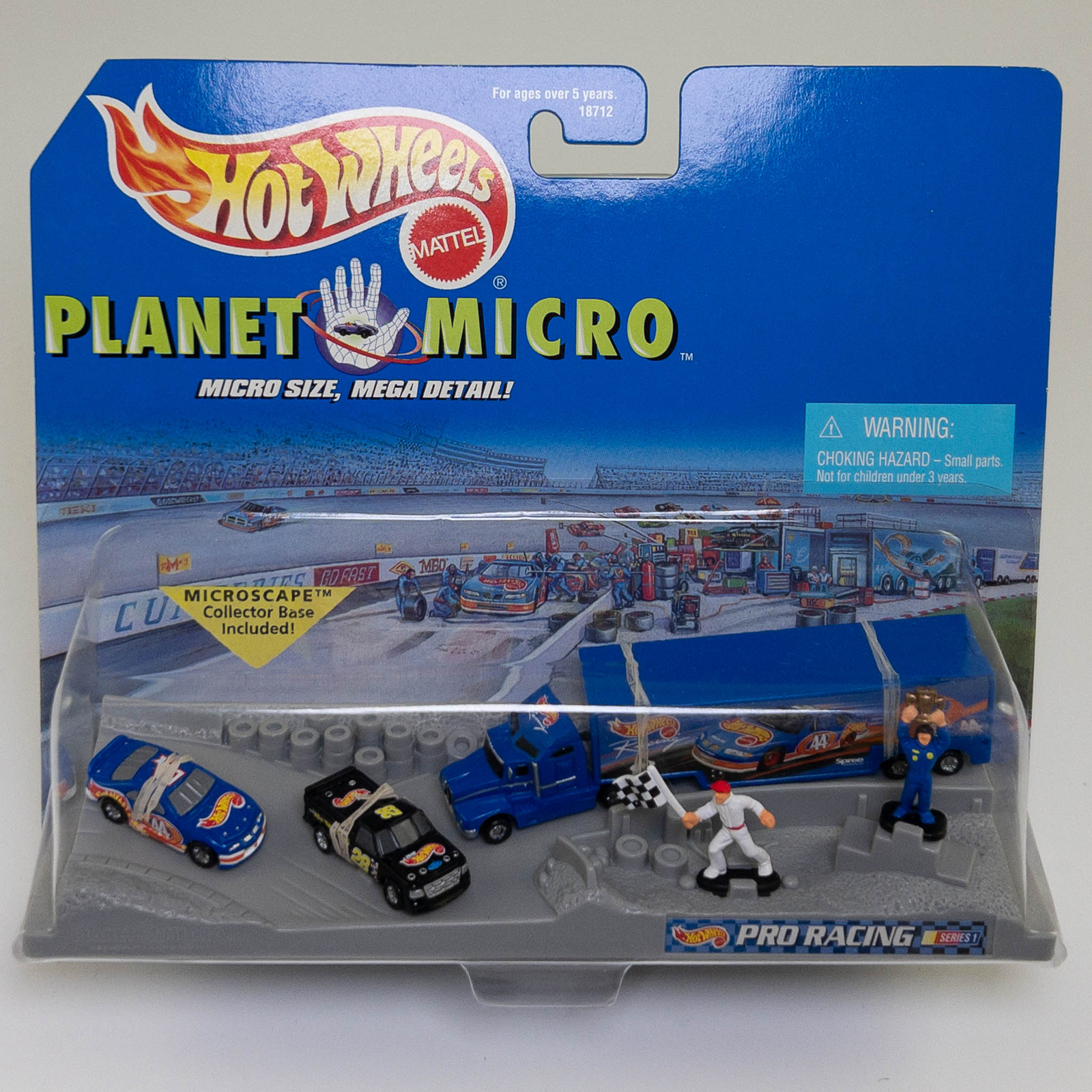Mattel - Hot Wheels - 1997 Planet Micro Pro Racing Series 1 *NM*