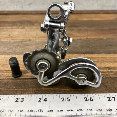 Dérailleur Arrière Campagnolo Record – Acier, Années 60, 5 Vitesses, Pince Courte, Catena 3/32, Italie