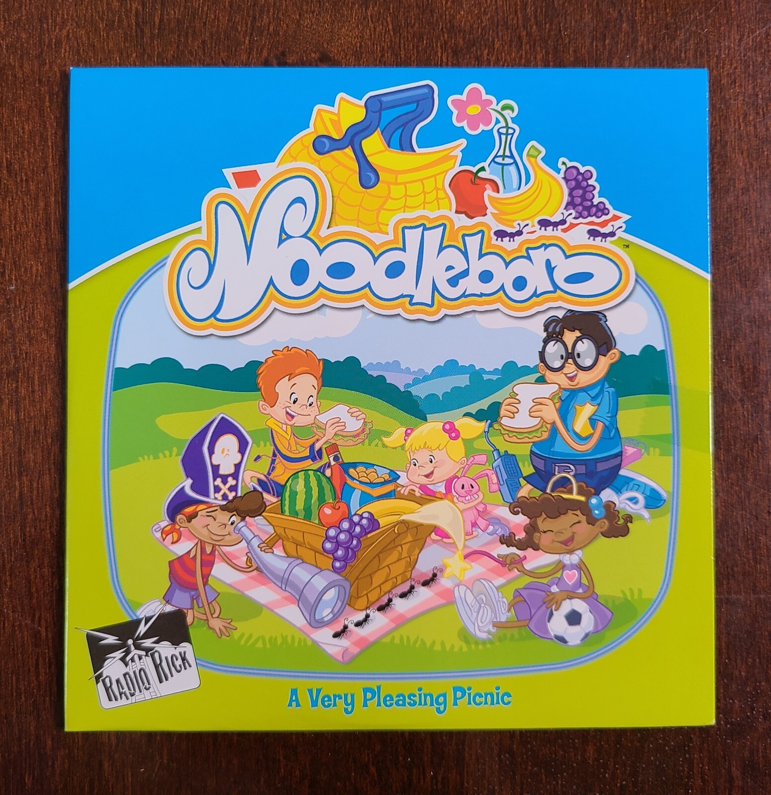 Noodleboro Preschool MANNERS PICNIC BASKET GAME CD, Book PlaySkool New