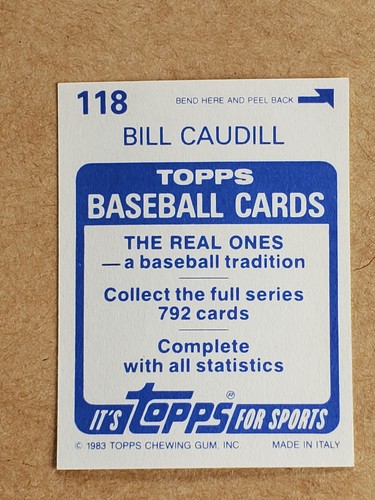 1983 TOPPS BASEBALL STICKERS YOU PICK FREE SHIPPING 50% OFF 2 OR MORE - Picture 179 of 475