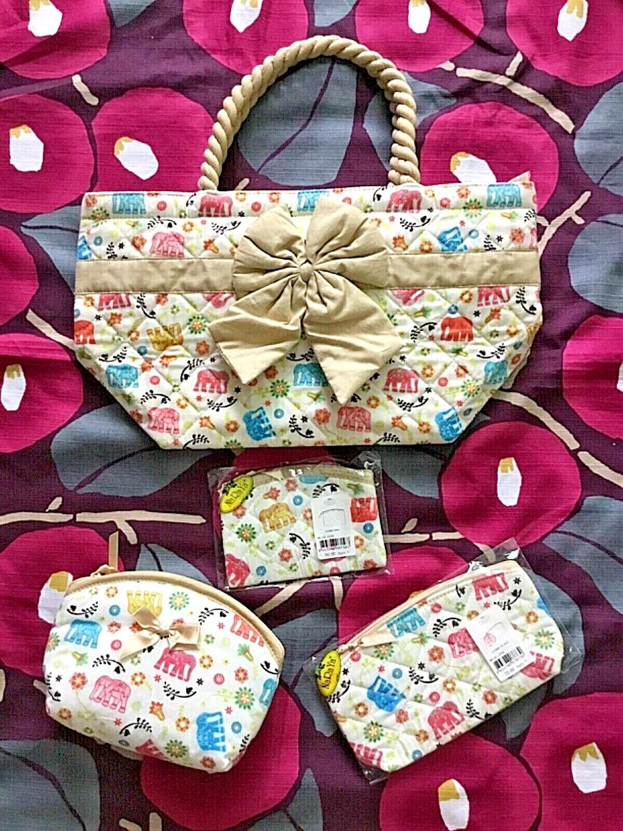 Small Naraya Makeup Bag NaRaYa Be Simple Water Repellent Cosmetic Bag