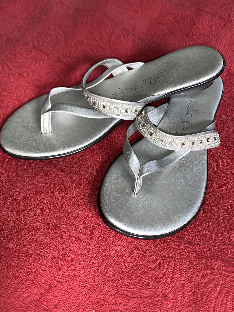 Toscanella cheap silver sandals