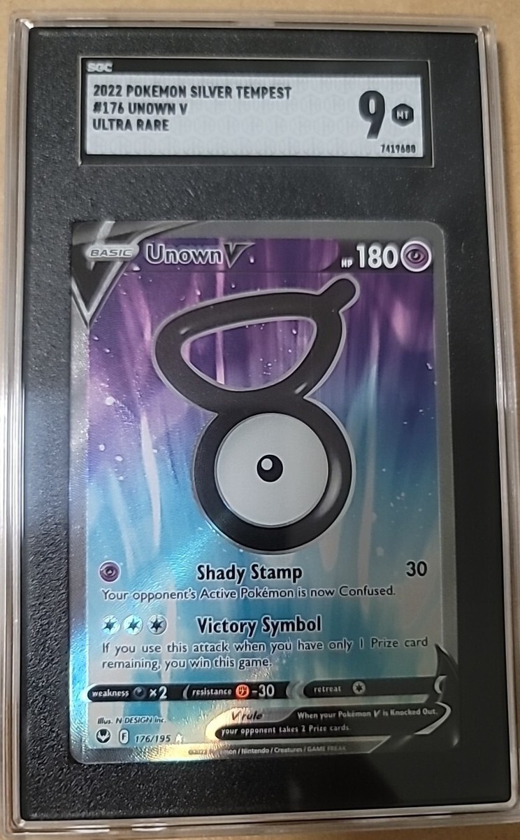 Unown V (Full Art) 176/195 Swsh12: Sword & Shield - Silver