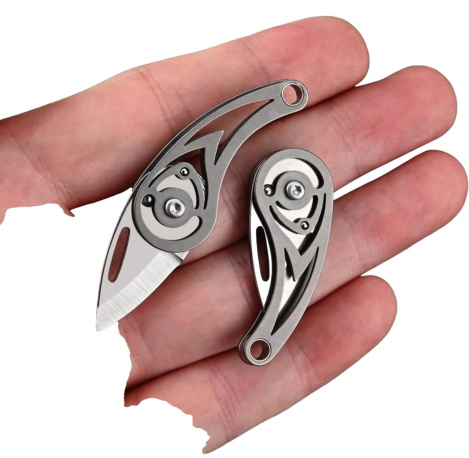 Titanium Handle Collectible Modern Folding Knives