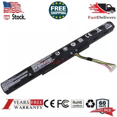 Battery for Acer Aspire E15 E5-576-392H E5-576G-5762 E5-774G-52W1 AS16A8K Laptop